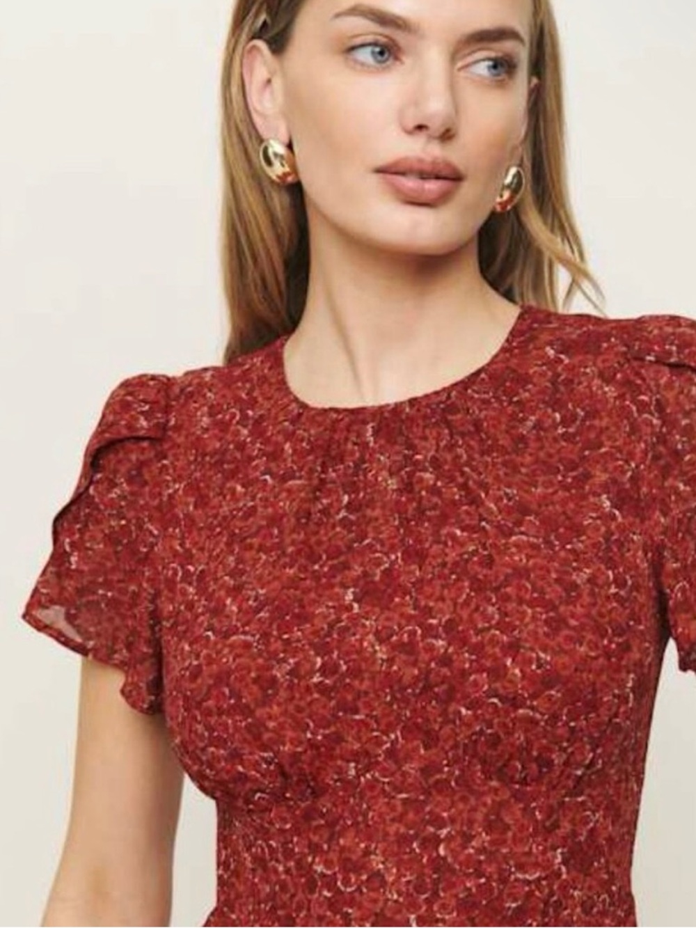 Reformation Lula Mini Dress - Picture 4 of 10